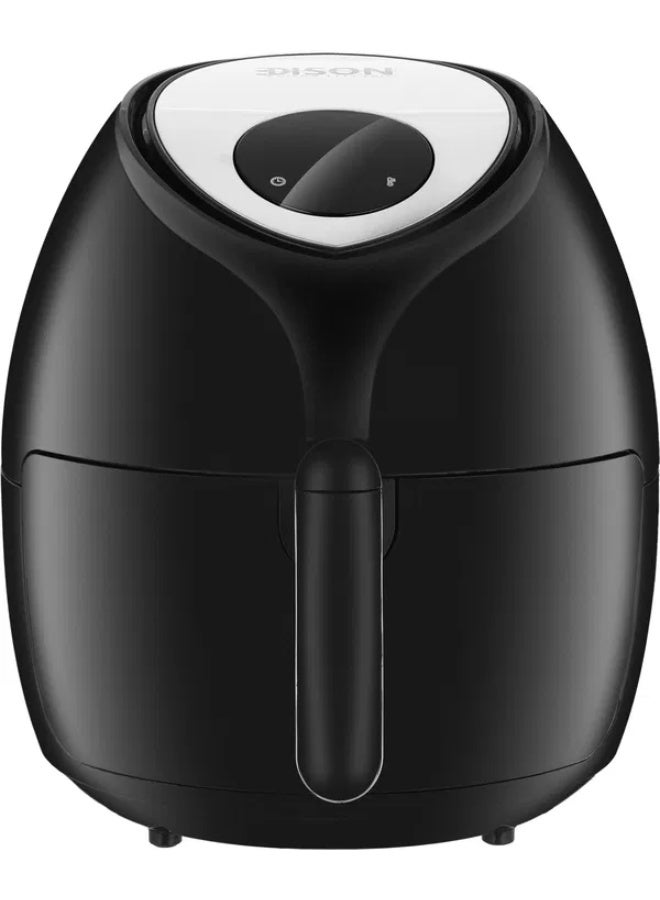 Edison HF-199TS/BK Air Fryer, 5.5 Liters, 1800 Watts - Black - Image 1